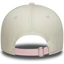 new-era-curved-brim-women-9twenty-newcastle-united-football-club-premier-league-beige-and-pink-adjustable-cap