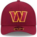 new-era-curved-brim-9forty-m-crown-team-washington-commanders-nfl-red-snapback-cap