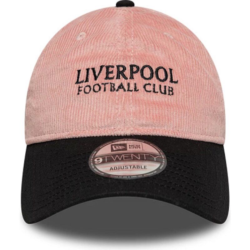casquette-courbee-rose-et-noire-ajustable-9twenty-cord-liverpool-football-club-premier-league-new-era casquette-courbee-rose-et-noire-ajustable-9twenty-cord-liverpool-football-club-premier-league-new-era
