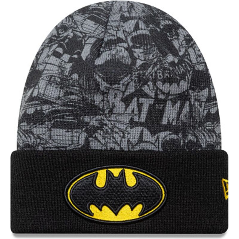 new-era-youth-dc-comics-batman-black-beanie new-era-youth-dc-comics-batman-black-beanie