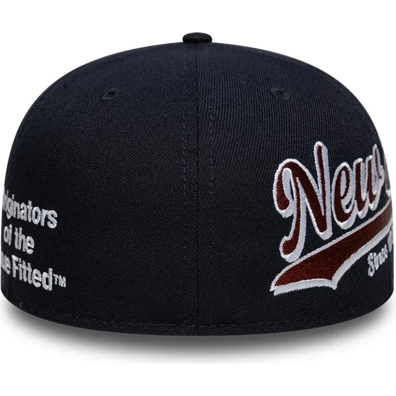 casquette-plate-bleue-marine-ajustee-59fifty-originators-new-era casquette-plate-bleue-marine-ajustee-59fifty-originators-new-era