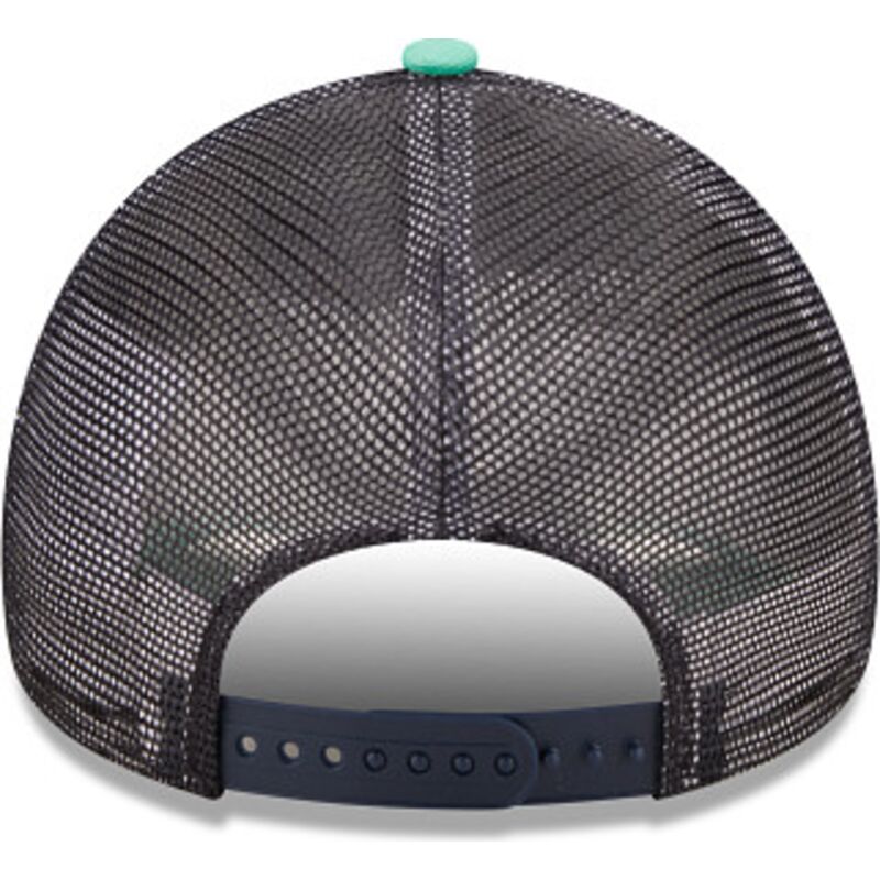 casquette-trucker-verte-et-blanche-a-frame-location-miami-new-era casquette-trucker-verte-et-blanche-a-frame-location-miami-new-era