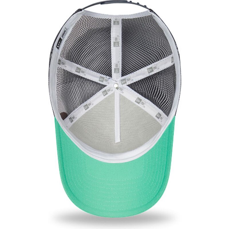 casquette-trucker-verte-et-blanche-a-frame-location-miami-new-era casquette-trucker-verte-et-blanche-a-frame-location-miami-new-era