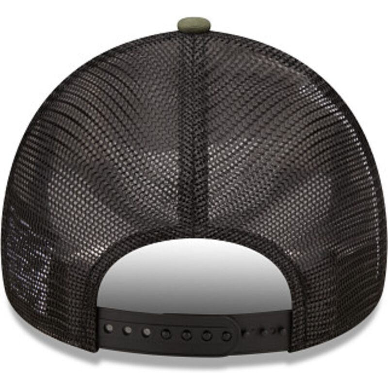 casquette-trucker-verte-et-blanche-a-frame-location-icon-hawaii-new-era