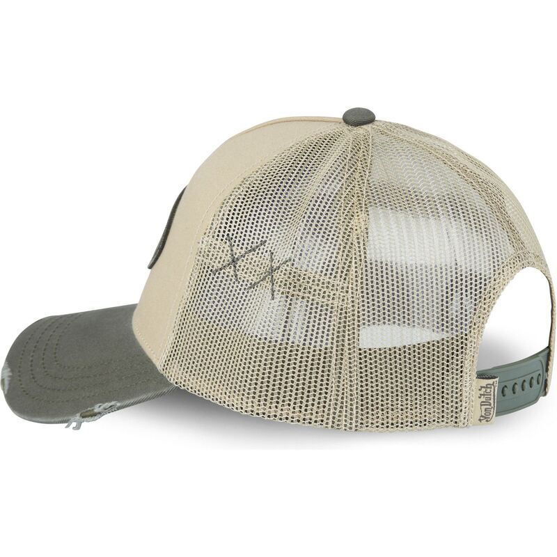 casquette-trucker-beige-et-verte-used-02-von-dutch