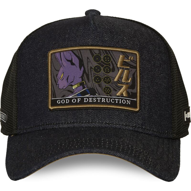 capslab-beerus-dbs9-des-dragon-ball-navy-blue-and-black-trucker-hat