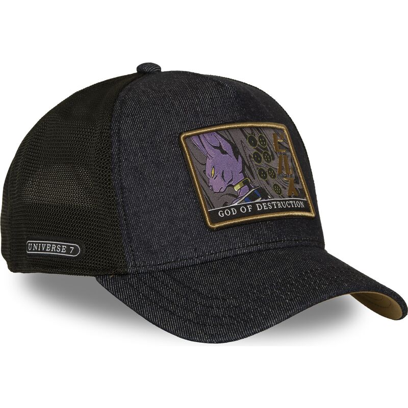 capslab-beerus-dbs9-des-dragon-ball-navy-blue-and-black-trucker-hat