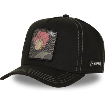 Capslab Curved Brim Goku Black DBS9 BLA Dragon Ball Black Snapback Cap
