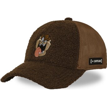 Casquette trucker marron Diable Tasmanie LOO14 TAZ Looney Tunes Capslab