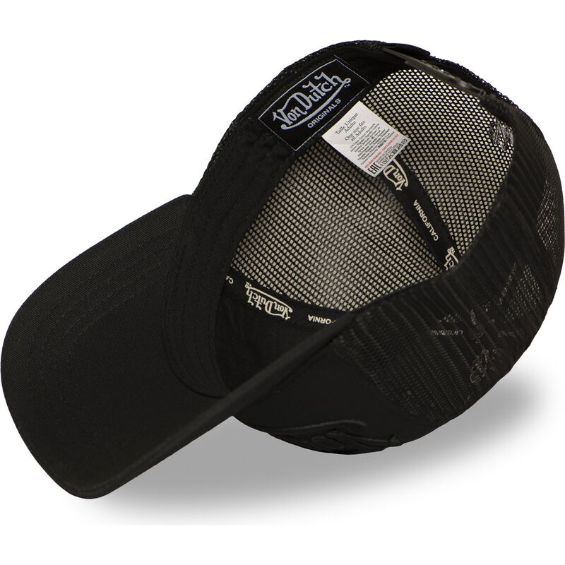 von-dutch-emb03-black-trucker-hat von-dutch-emb03-black-trucker-hat