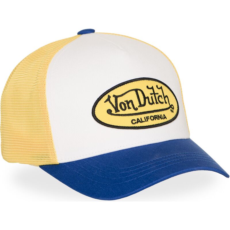 casquette-trucker-jaune-et-bleue-lof-b42-von-dutch