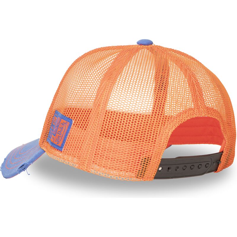casquette-trucker-orange-et-bleue-crew34-von-dutch casquette-trucker-orange-et-bleue-crew34-von-dutch