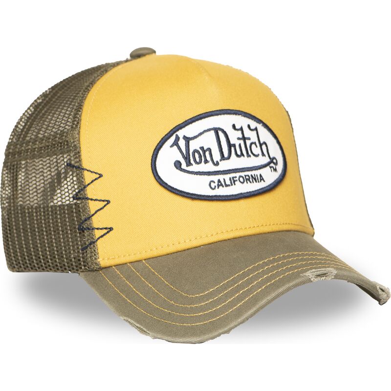 casquette-trucker-jaune-et-verte-used-12-von-dutch casquette-trucker-jaune-et-verte-used-12-von-dutch