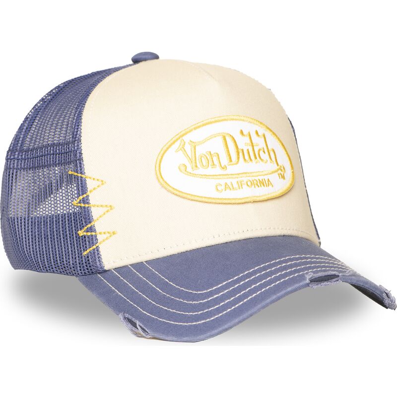 von-dutch-used-13-beige-and-purple-trucker-hat