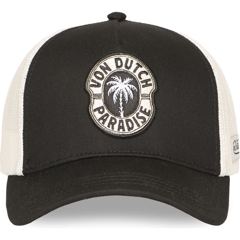 casquette-trucker-noire-et-blanche-mier-cb-von-dutch