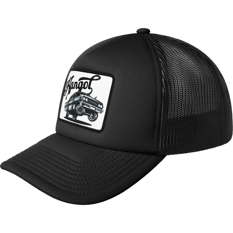 kangol-lowrider-black-trucker-hat kangol-lowrider-black-trucker-hat