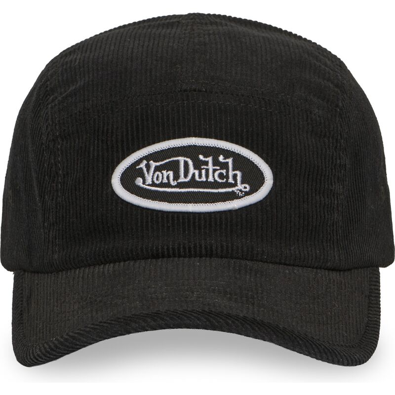 von-dutch-5-panel-c5p-vel05-black-and-white-adjustable-cap