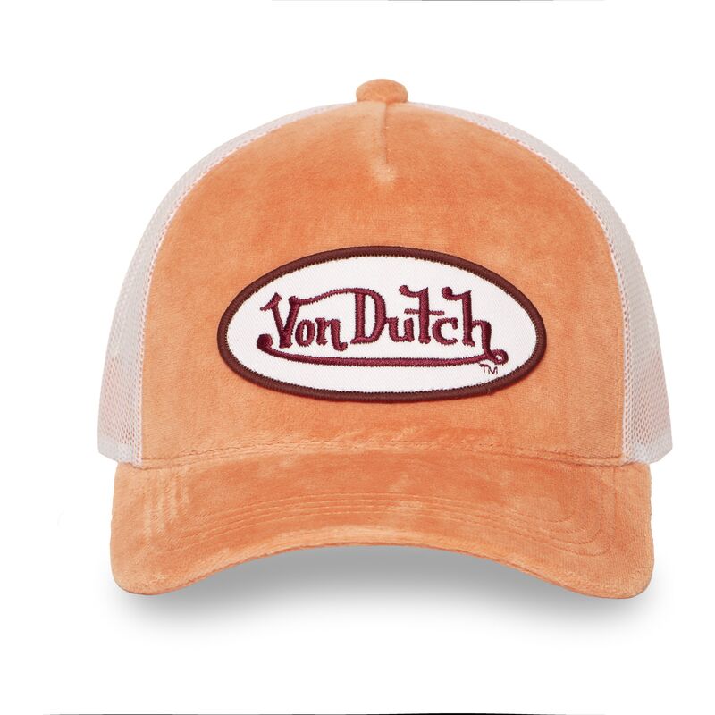 casquette-trucker-orange-et-blanche-kylie-pe-von-dutch casquette-trucker-orange-et-blanche-kylie-pe-von-dutch
