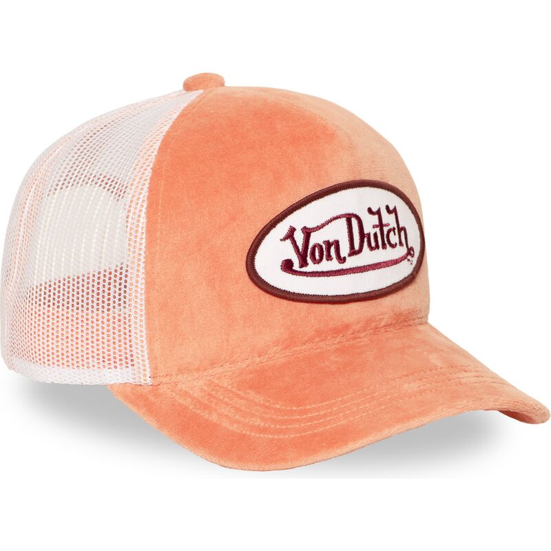 casquette-trucker-orange-et-blanche-kylie-pe-von-dutch casquette-trucker-orange-et-blanche-kylie-pe-von-dutch