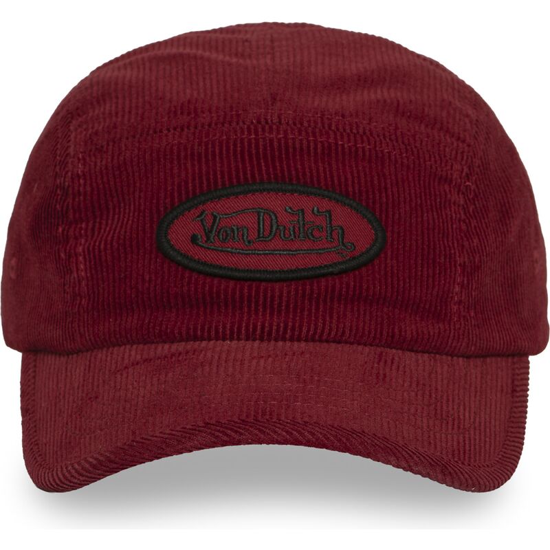 von-dutch-5-panel-c5p-vel04-red-adjustable-cap