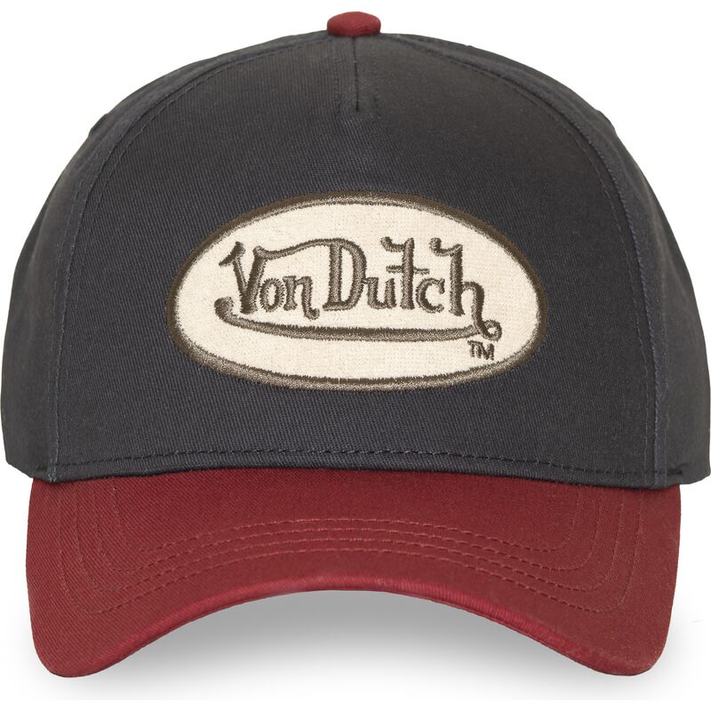 von-dutch-curved-brim-terry-fv-navy-blue-and-red-snapback-cap von-dutch-curved-brim-terry-fv-navy-blue-and-red-snapback-cap