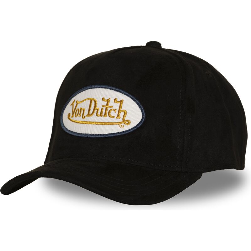 von-dutch-curved-brim-fur-fn-black-snapback-cap von-dutch-curved-brim-fur-fn-black-snapback-cap