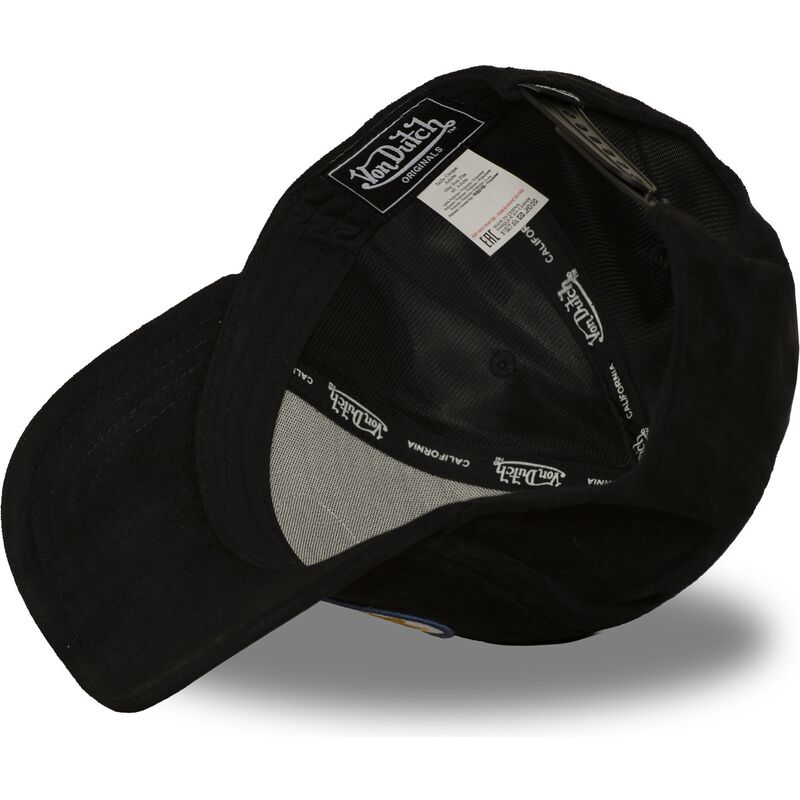 von-dutch-curved-brim-fur-fn-black-snapback-cap von-dutch-curved-brim-fur-fn-black-snapback-cap