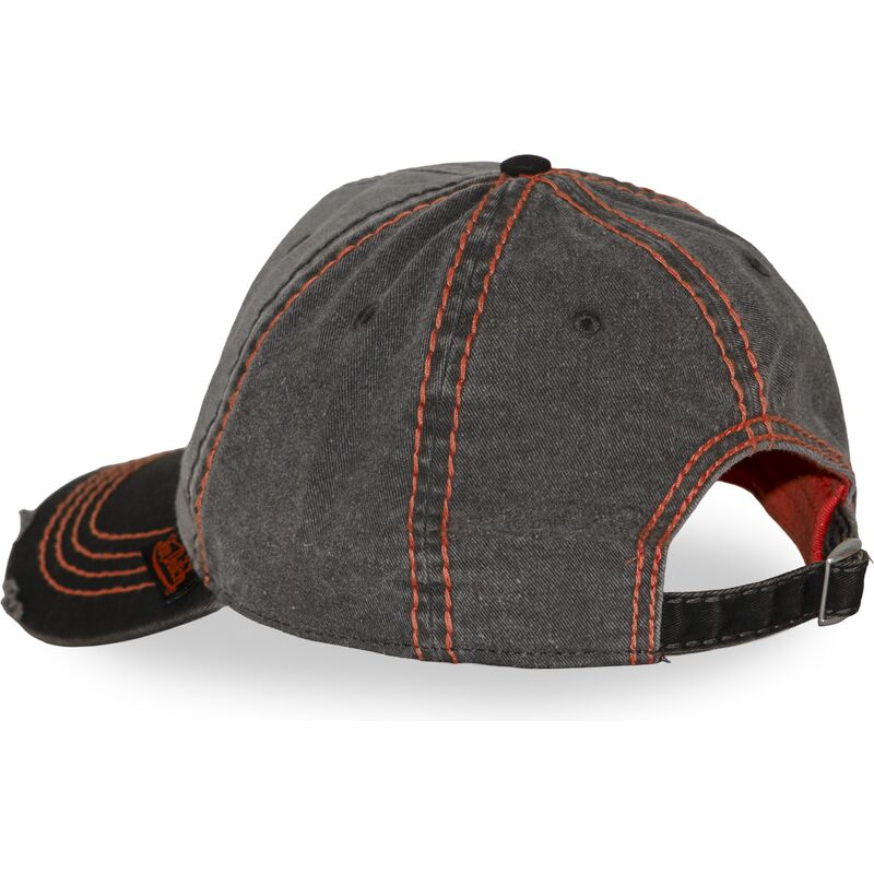 von-dutch-curved-brim-retro16-grey-adjustable-cap von-dutch-curved-brim-retro16-grey-adjustable-cap