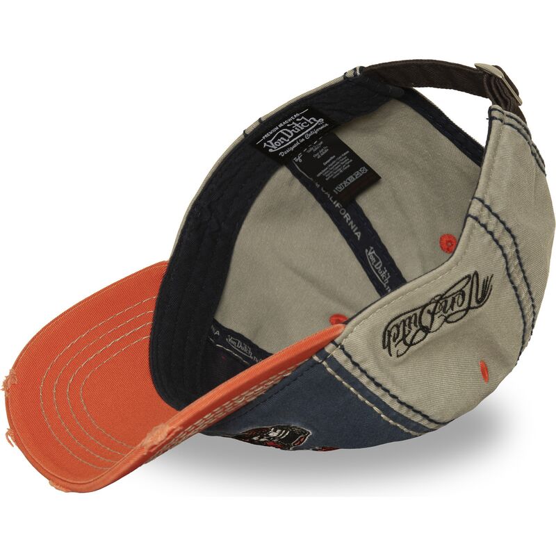 casquette-courbee-multicolore-ajustable-retro18-von-dutch casquette-courbee-multicolore-ajustable-retro18-von-dutch