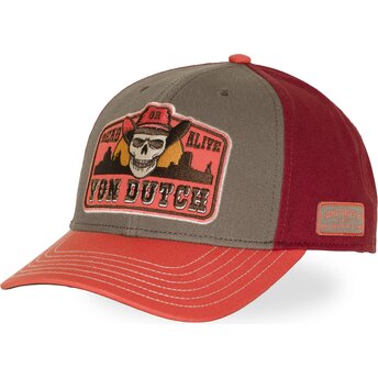 Casquette courbée multicolore snapback SEM13 Von Dutch
