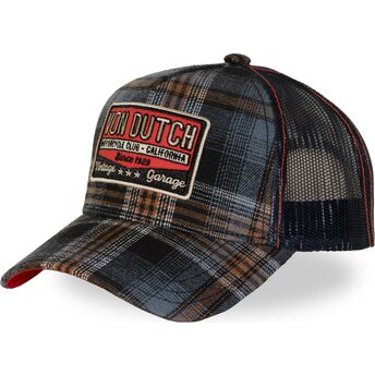 Casquette trucker bleue marine CAR09 Von Dutch