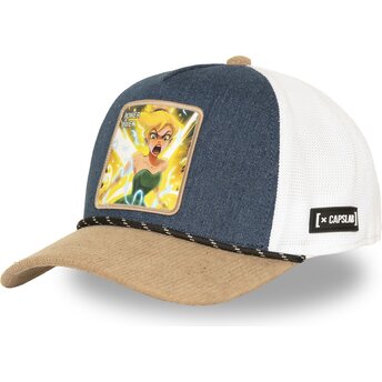 Capslab Tinker Bell PIX1 Power Pixie Disney Multicolor Trucker Hat