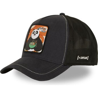 Capslab Po KFP2 PAN Kung Fu Panda Black Trucker Hat