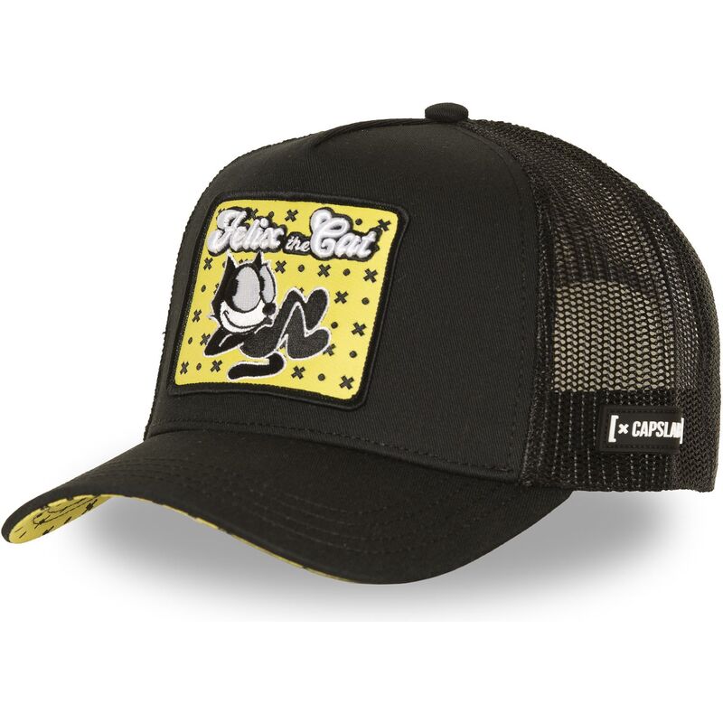 capslab-felix-the-cat-flx1-cro-black-trucker-hat