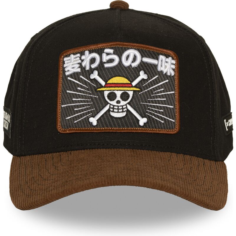 casquette-trucker-marron-straw-hat-pirates-op8-mug-one-piece-capslab casquette-trucker-marron-straw-hat-pirates-op8-mug-one-piece-capslab