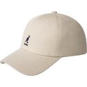 gorra-curva-beige-ajustable-washed-baseball-khaki-de-kangol
