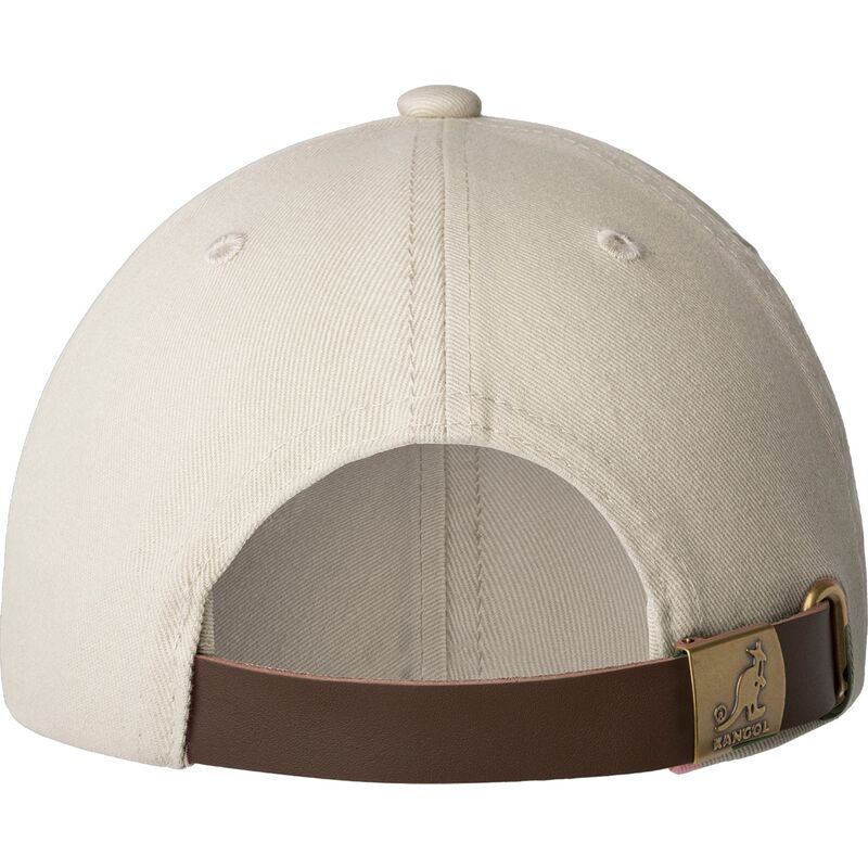 gorra-curva-beige-ajustable-washed-baseball-khaki-de-kangol