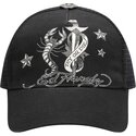 ed-hardy-dagger-scorpion-black-trucker-hat