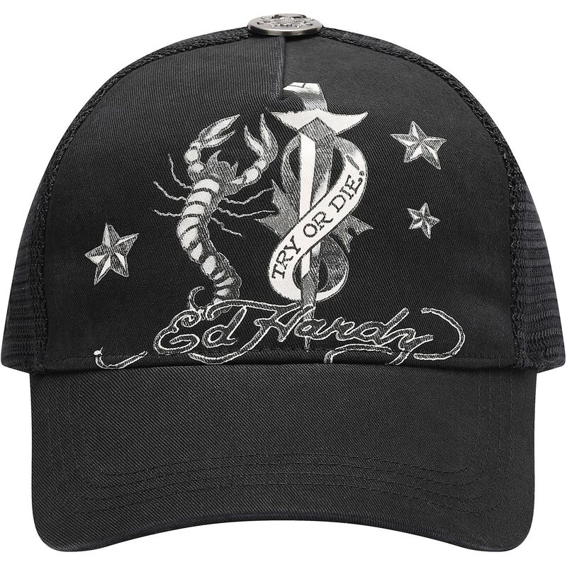 ed-hardy-dagger-scorpion-black-trucker-hat
