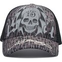 casquette-trucker-noire-13-skull-ed-hardy