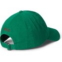 polo-ralph-lauren-curved-brim-red-logo-cotton-chino-classic-sport-green-adjustable-cap