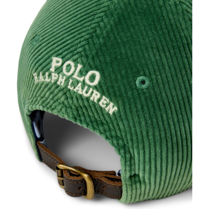 casquette-courbee-verte-ajustable-corduroy-polo-ralph-lauren