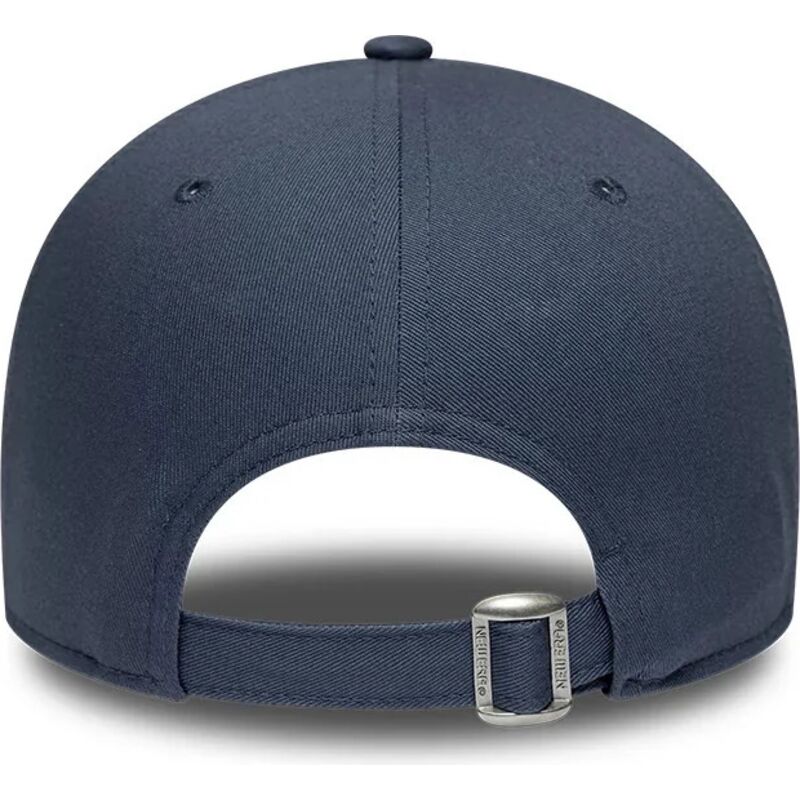casquette-courbee-grise-ajustable-9forty-league-essential-los-angeles-dodgers-mlb-new-era