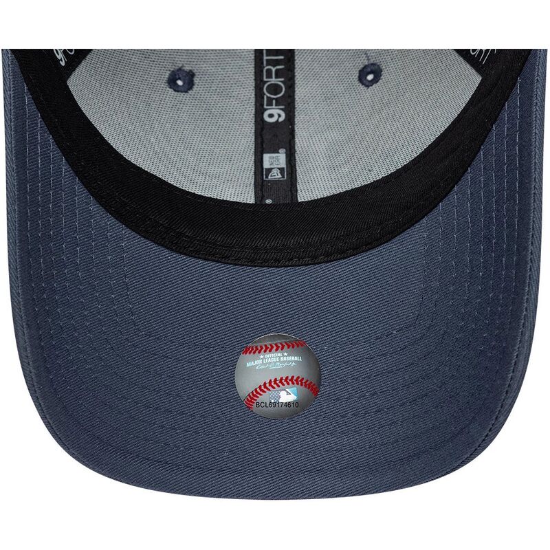 casquette-courbee-grise-ajustable-9forty-league-essential-los-angeles-dodgers-mlb-new-era
