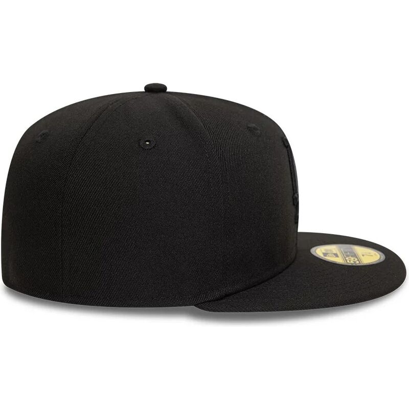 casquette-plate-noire-ajustee-avec-logo-noir-59fifty-league-essential-los-angeles-dodgers-mlb-new-era casquette-plate-noire-ajustee-avec-logo-noir-59fifty-league-essential-los-angeles-dodgers-mlb-new-era