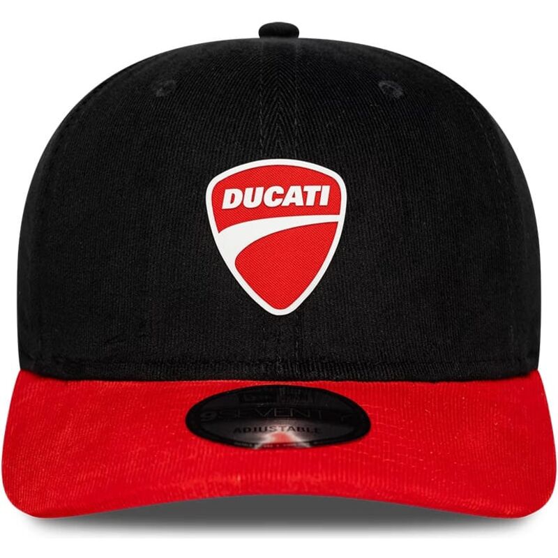 new-era-curved-brim-9seventy-stretch-snap-contrast-visor-ducati-motor-motogp-black-and-red-snapback-cap