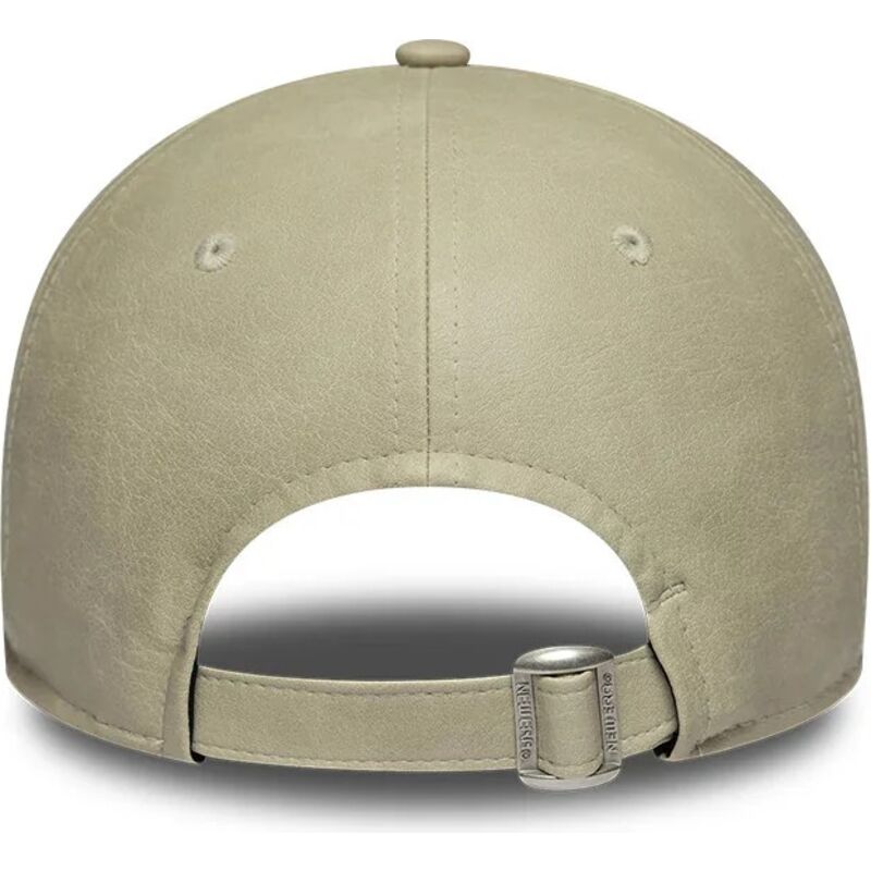 casquette-courbee-beige-ajustable-pour-femme-avec-logo-beige-9twenty-washed-pu-los-angeles-dodgers-mlb-new-era