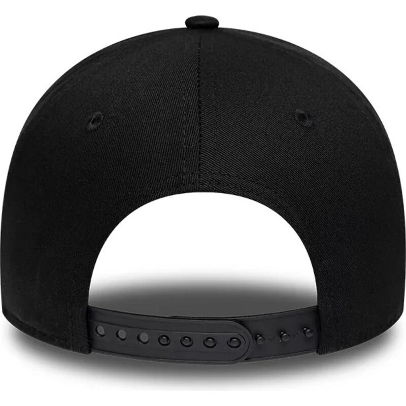 new-era-curved-brim-e-frame-rubber-logo-new-york-black-snapback-cap new-era-curved-brim-e-frame-rubber-logo-new-york-black-snapback-cap