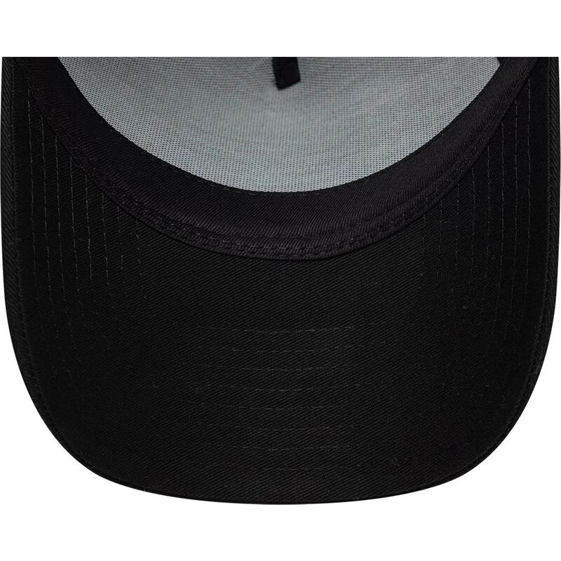 new-era-curved-brim-e-frame-rubber-logo-new-york-black-snapback-cap new-era-curved-brim-e-frame-rubber-logo-new-york-black-snapback-cap