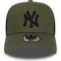 new-era-black-logo-a-frame-league-essential-new-york-yankees-mlb-green-and-black-trucker-hat